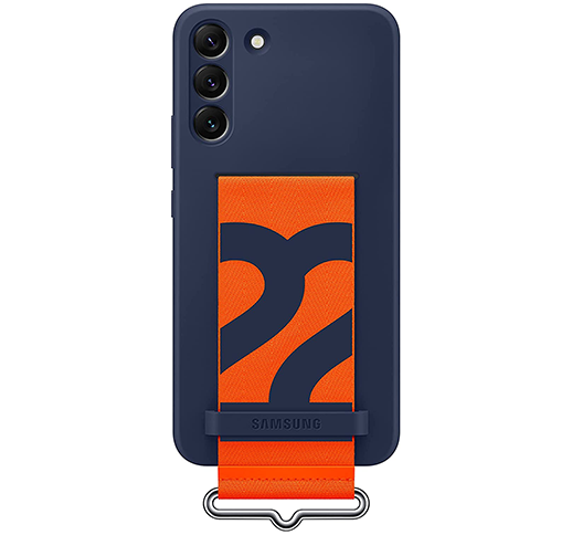Galaxy S22+ Silicone Cover with Strap