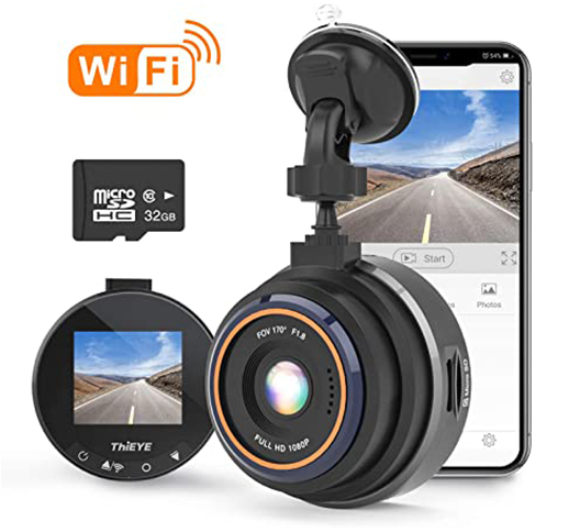 ThiEYE Safeel Zero+ Dash Cam Car DVR Dash Camera