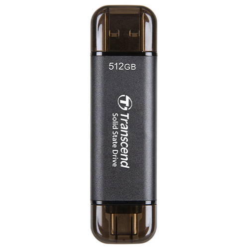 Transcend ESD310C Dual USB 10Gbps Portable SSD 512GB