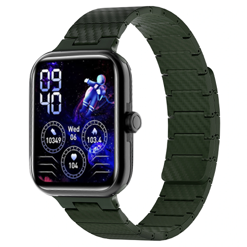 WIWU WI-WB009 Carbon Fiber Magnetic Watch Band 42-49MM