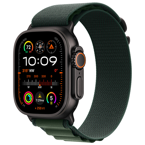 Apple Watch Ultra 2 New 49mm Black Titanium Alpine Loop