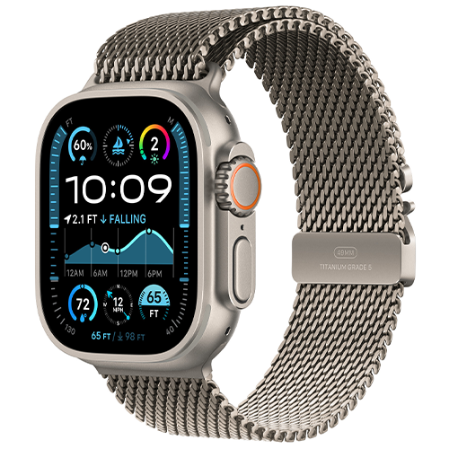 Apple Watch Ultra 2 New 49mm Titanium Milanese Loop